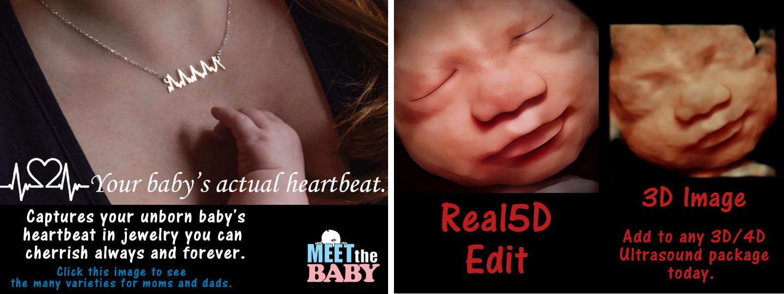 Heartbeat jewelry and real5D image